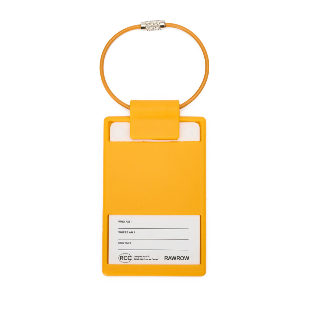 R SILICONE NAME TAG 221 - RAWROW JP