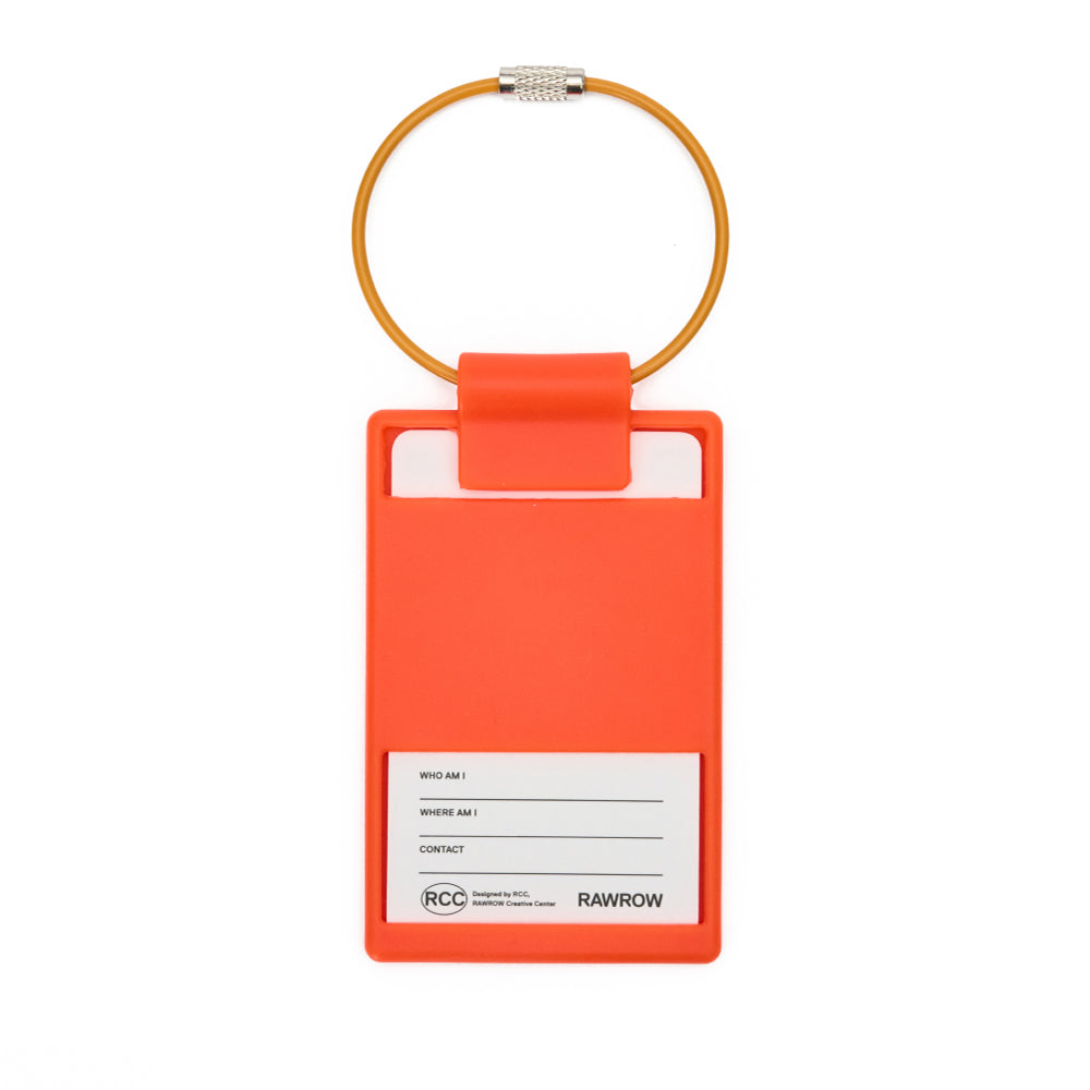 R SILICONE NAME TAG 221 - RAWROW JP