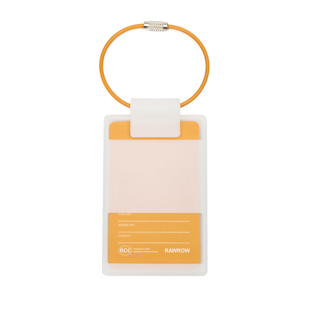 R SILICONE NAME TAG 221 - RAWROW JP